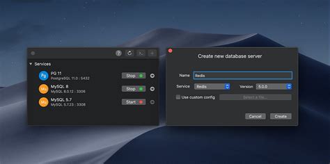 DBngin: Instant Local Server for MySQL, PostgreSQL, and Redis.